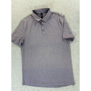 Lululemon Athletica TECH Short Sleeve Performance Polo Shirt (Men's Large)